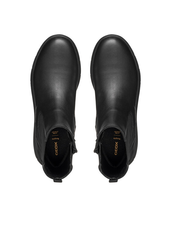 Geox Členková obuv Geox D Spherica 4X4 B Abx D5626A 00085 C9999 Čierna