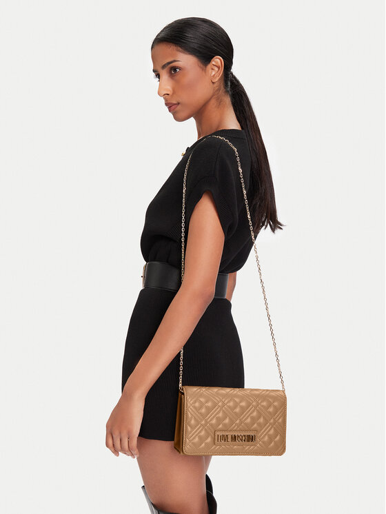 LOVE MOSCHINO Kabelka LOVE MOSCHINO JC4079PP0NLA0104 Béžová