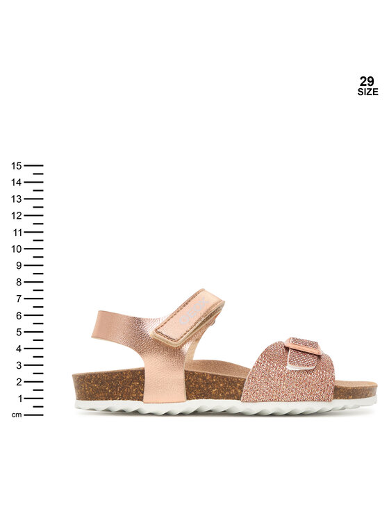 Geox Σανδάλια Geox J Adriel Girl J028MC 0BNEW C8124 S Ροζ