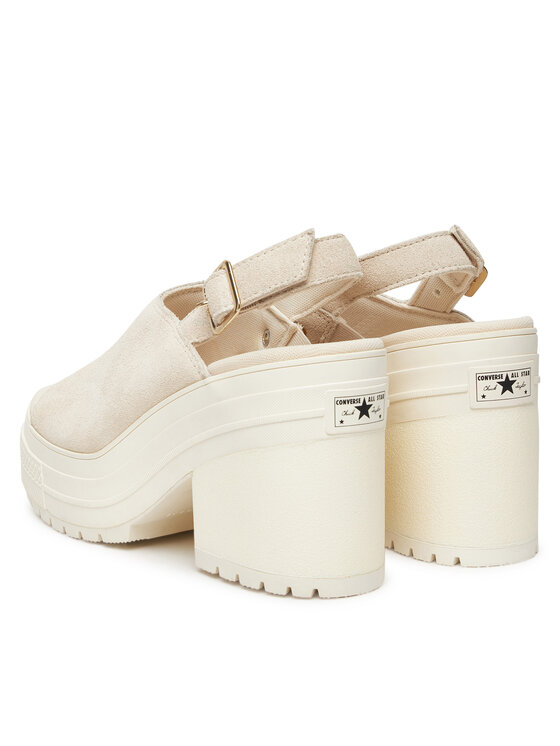 Converse Босоніжки Converse Chuck 70 De Luxe Heel Mule A15070C Écru