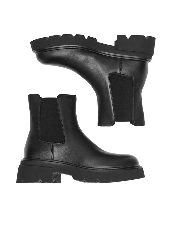 Badura Kotníková obuv s elastickým prvkem Badura C-WFA3115-1Z Černá