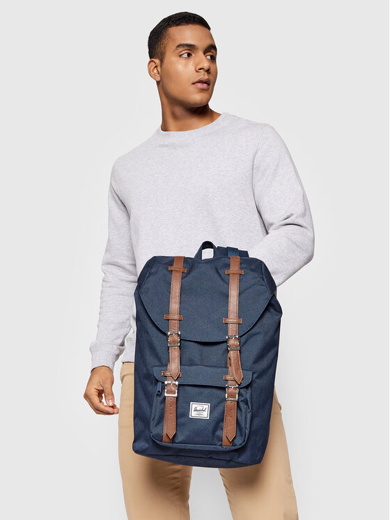 Herschel Раница Herschel Little America 10020-00007 Тъмносин
