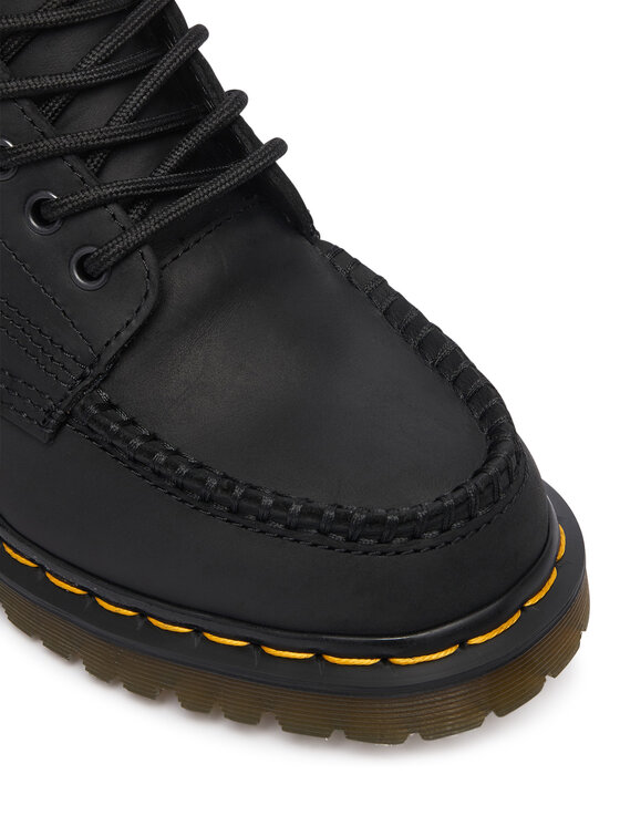 Dr. Martens Auliniai batai Dr. Martens Lowell Chukka 6 Eye Crazy Horse DM43680001 Juoda