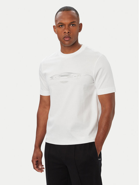 BOSS BOSS Camiseta C-Taut 181 50570435 Blanco Regular Fit