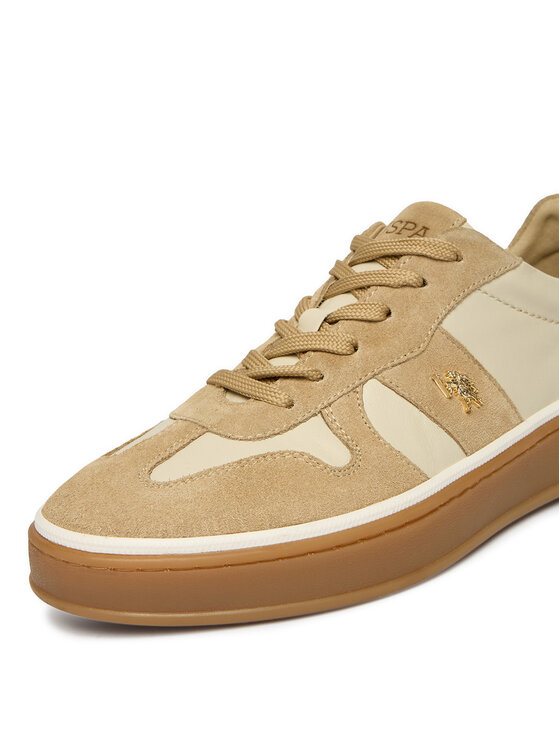 U.S. Polo Assn. Снікерcи U.S. Polo Assn. EO-HAIRY001W/6LS1 Кремовий