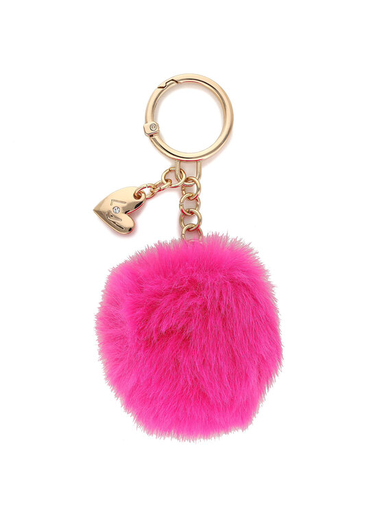 Liu Jo Přívěsek Liu Jo Key Ring Pon Pon NF1265 E0086 Růžová