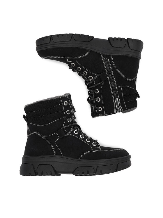 Go Soft Botines planos Go Soft CEO-WS6800-01 Negro
