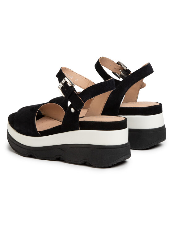Geox Sandále Geox D Gardenia C D02HBC 00021 C9999 Čierna