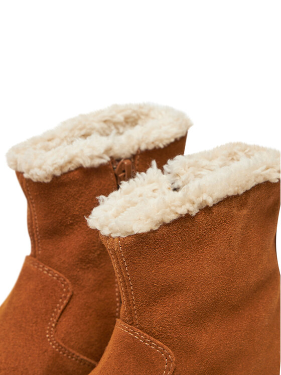 Birkenstock Чоботи Birkenstock Lille Kids Leve M 1020206 Коричневий