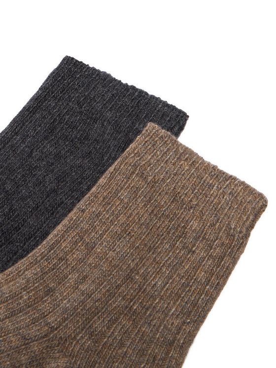 Nine West Șosete lungi Nine West CEO_LA_NW_12744_Z_AW26 (2-PACK) Maro