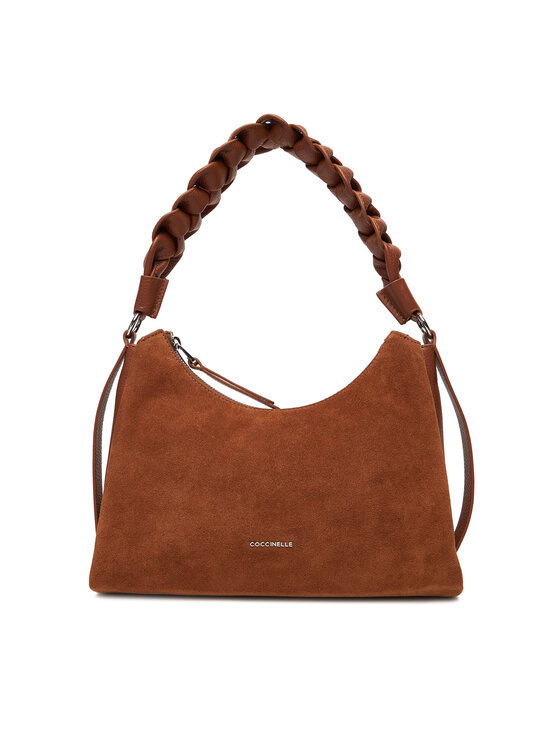 Coccinelle Сумка Coccinelle P6P Boheme Suede Bimaterial E1 P6P 13 03 01 Коричневий