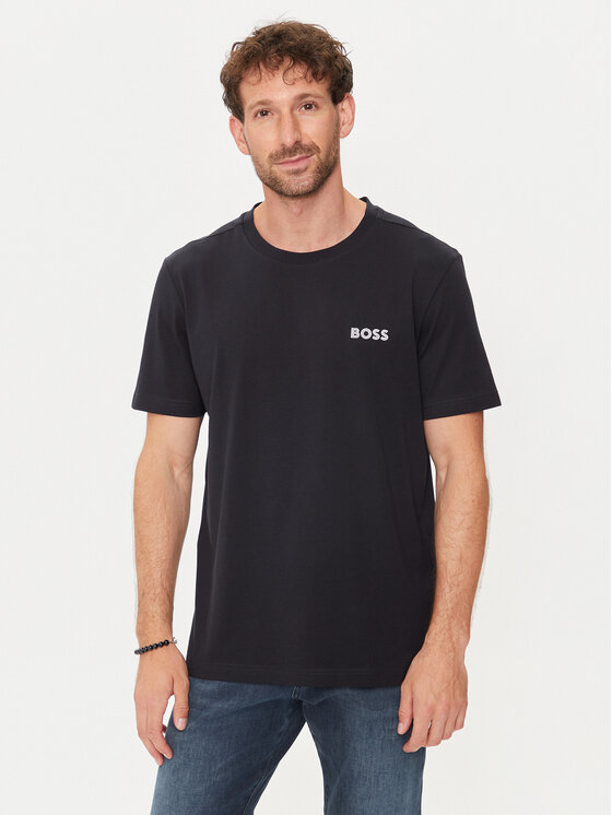 BOSS Boss Футболка 50515620 Cиній Regular Fit