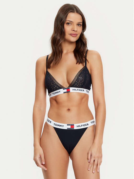 Tommy Hilfiger Tommy Hilfiger Klasične spodnje hlačke UW0UW05622 Mornarsko modra
