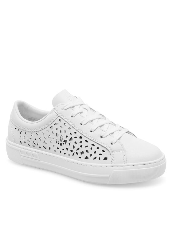 Rieker Sneakersy Rieker L8831-80 Biały