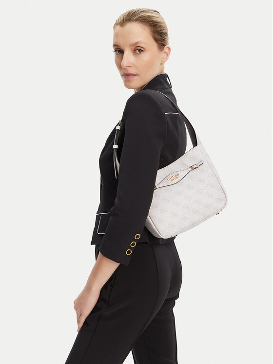 Guess Geantă Guess Katya HWSG96 52010 Alb