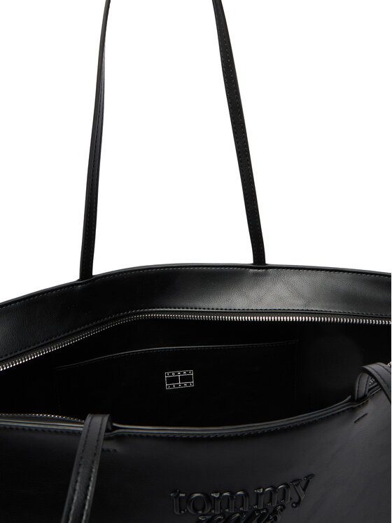 Tommy Jeans Дамска чанта Tommy Jeans Tjw Must Tote AW0AW18455 Черен