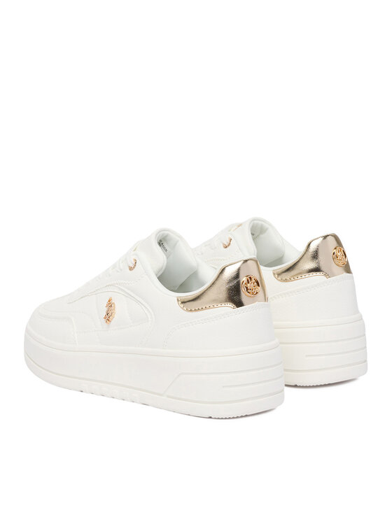 U.S. Polo Assn. Sneakersy U.S. Polo Assn. EO-CASEY001W/GY1 Biały