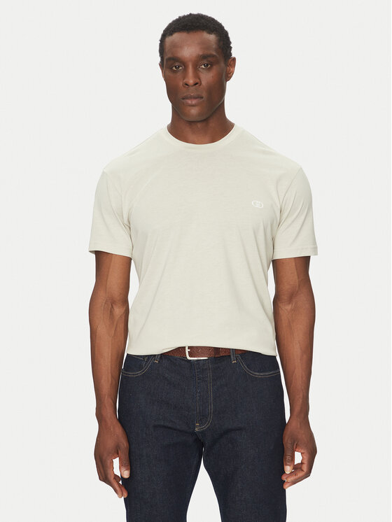 Liu Jo Liu Jo Marškinėliai QA5174 J4805 Smėlio Regular Fit