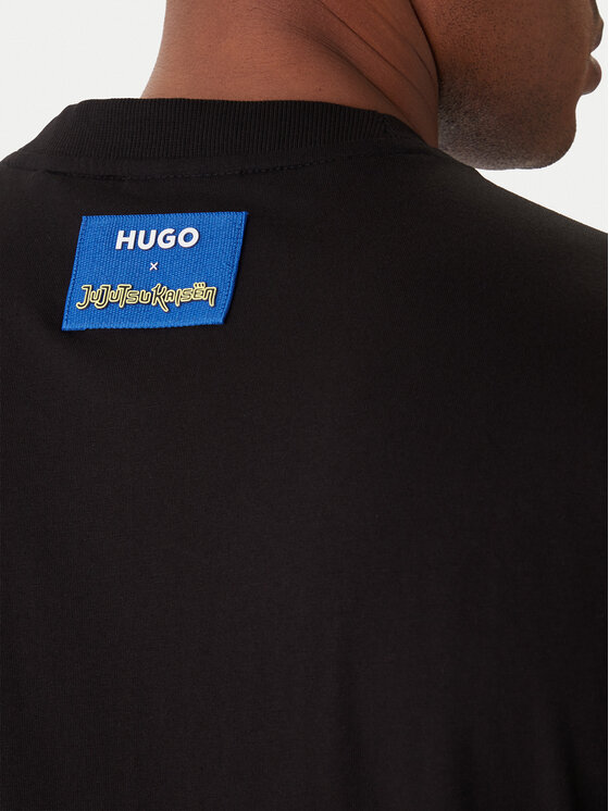 HUGO HUGO Camiseta Nuley JJK 50554841 Negro Relaxed Fit