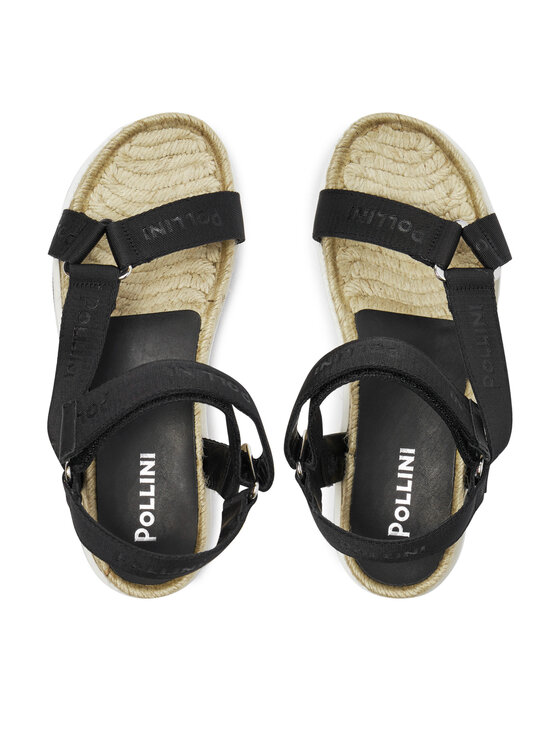 Pollini Espadrilky Pollini SA16655G0ITV0000 Černá