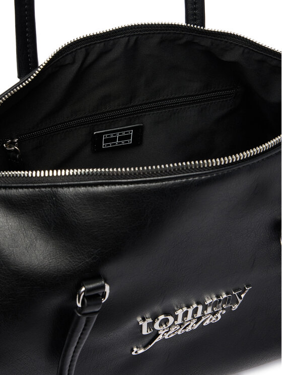 Tommy Jeans Τσάντα Tommy Jeans Tjw Bold Script AW0AW19054 Μαύρο