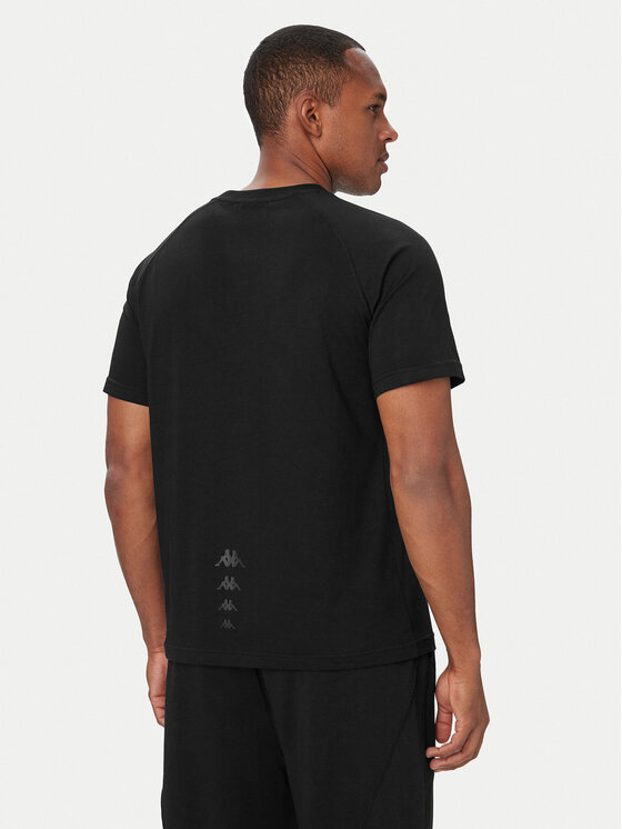 Kappa Kappa Футболка 34258SW Чорний Regular Fit