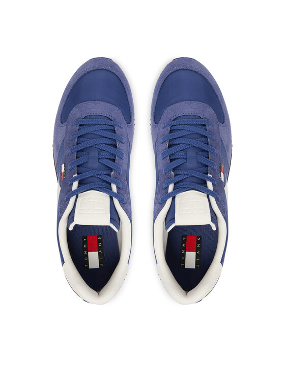 Tommy Jeans Tenisice Tommy Jeans Tjm Eva Runner Mix Material EM0EM01737 Plava