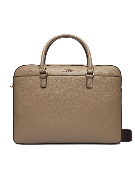 Liu Jo Brašna na notebook Liu Jo Ecs M Briefcase AF5320 E0027 Béžová