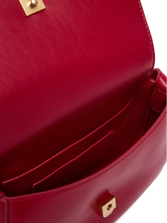 Calvin Klein Дамска чанта Calvin Klein Ck Flap Camera Bag LV04F3421G Червен