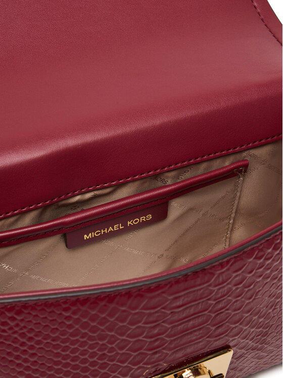 MICHAEL Michael Kors Ročna torba MICHAEL Michael Kors Tribeca 30T5G2RL7L Bordo rdeča