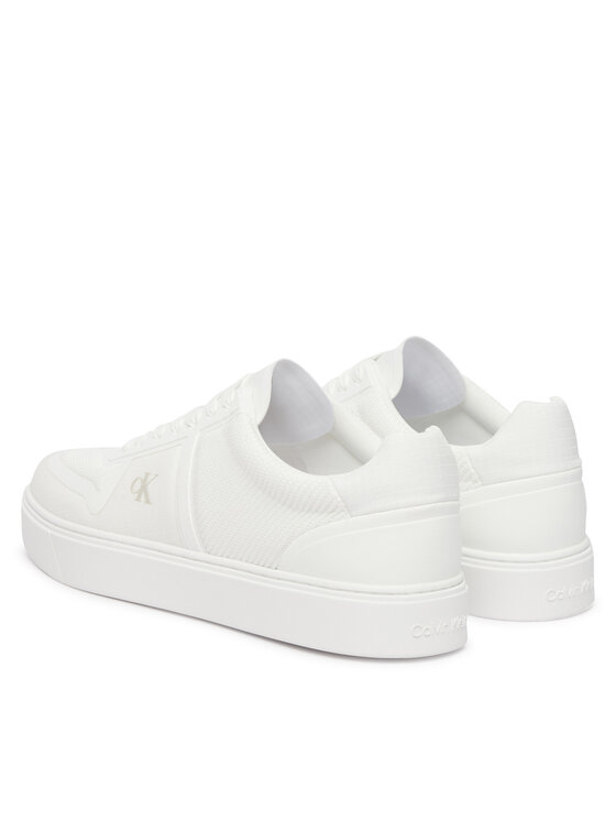 Calvin Klein Superge Calvin Klein Classic Cups Laceup Knit HM0HM02130 Bela