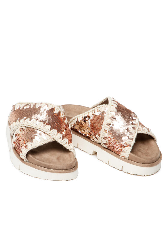 Mou Natikači Mou Criss-Cross SW461000G Roza