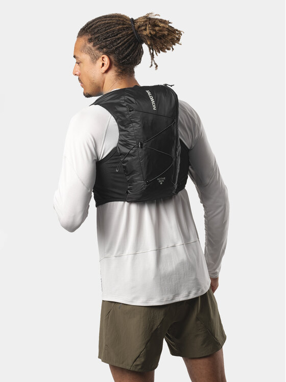 Salomon Рюкзак-жилет для бігу Salomon Active Skin 8 No Flasks LC2205100 Чорний