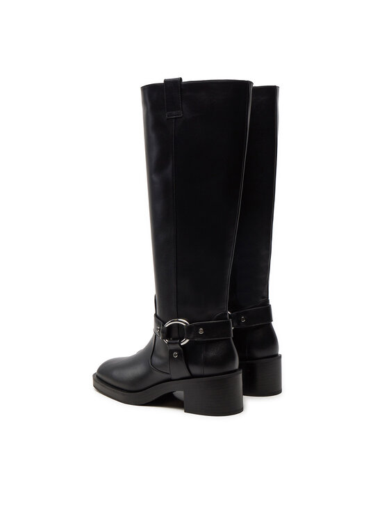 Stuart Weitzman Kozačky Stuart Weitzman Jax SJ176 Černá