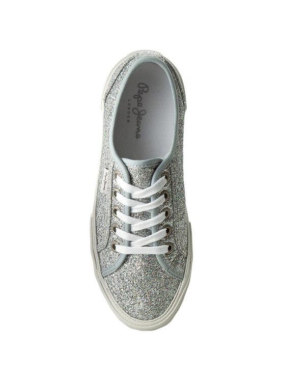 Pepe Jeans Teniși Pepe Jeans Aberlady Flash PLS30498 Argintiu