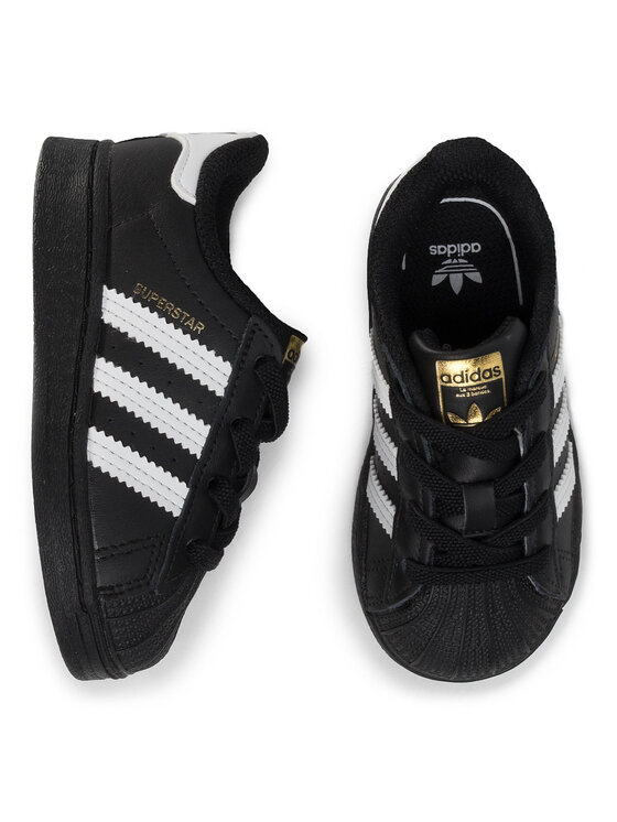 adidas Superge adidas Superstar El I EF5396 Črna