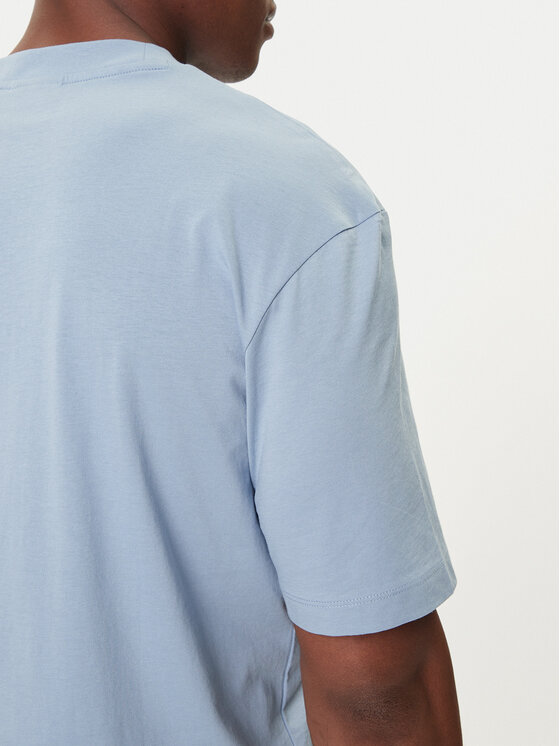 HUGO HUGO Camiseta Nalax 50543493 Celeste Regular Fit