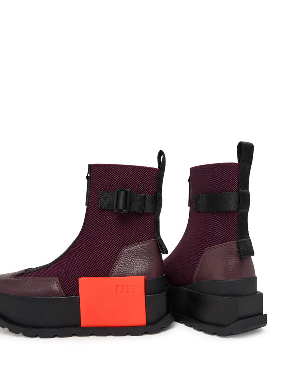 United Nude Боти United Nude Roko Bootie III 11044993165 Бордо