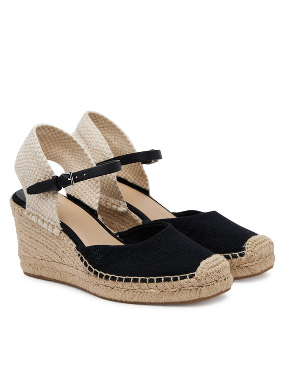 LAUREN RALPH LAUREN Еспадрили LAUREN RALPH LAUREN Robby 802961836001 Черен