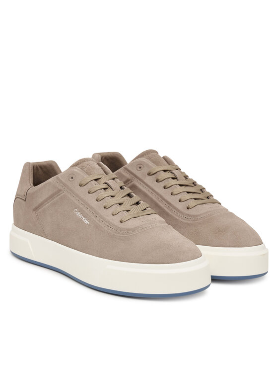 Calvin Klein Sportcipők Calvin Klein Basket Cupsole Oxf Lup Hf Su HM0HM02131 Bézs