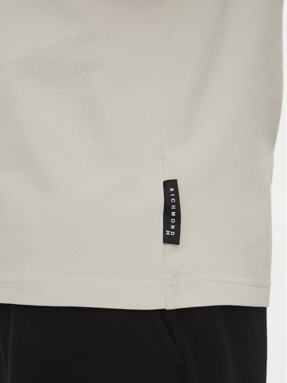 Richmond X Richmond X Поло UMP25168PO Сірий Regular Fit