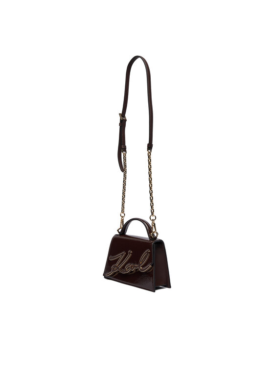 KARL LAGERFELD Torebka KARL LAGERFELD A4W30033 Brązowy