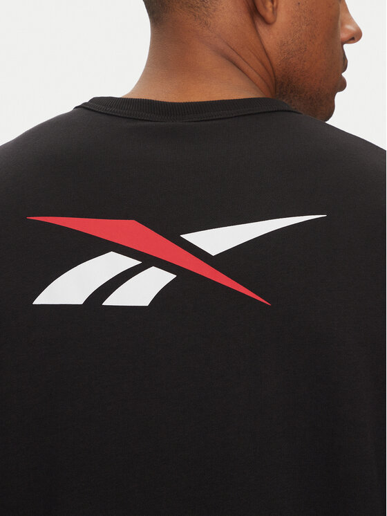 Reebok Reebok Μπλούζα 100215502 Μαύρο Regular Fit