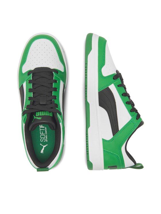 Puma Sneakersy Puma REBOUND LAYUP LO SL JR 370490 24 Zielony