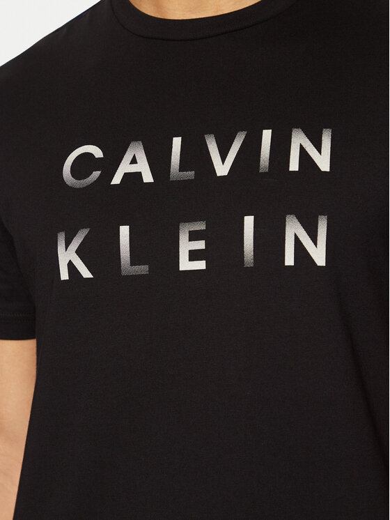 Calvin Klein Calvin Klein T-shirt K10K114156 Crna Regular Fit
