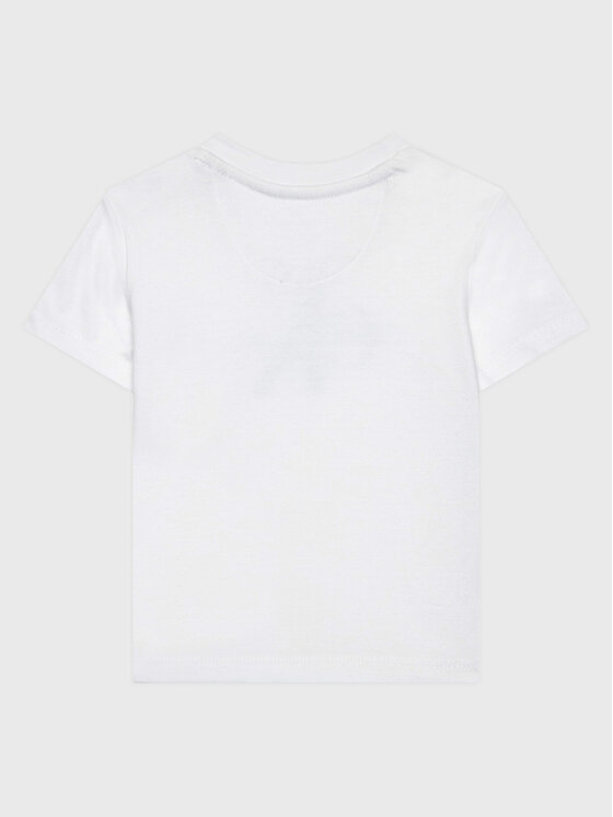 Calvin Klein Jeans Calvin Klein Jeans T-Shirt Monogram IN0IN00001 Λευκό Regular Fit