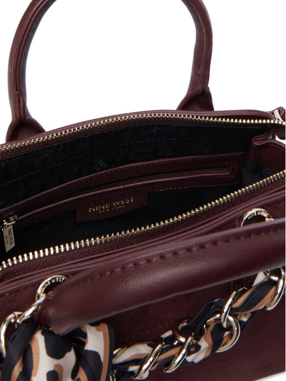 Nine West Дамска чанта Nine West CEO-HELLESA-LDA9464 Бордо