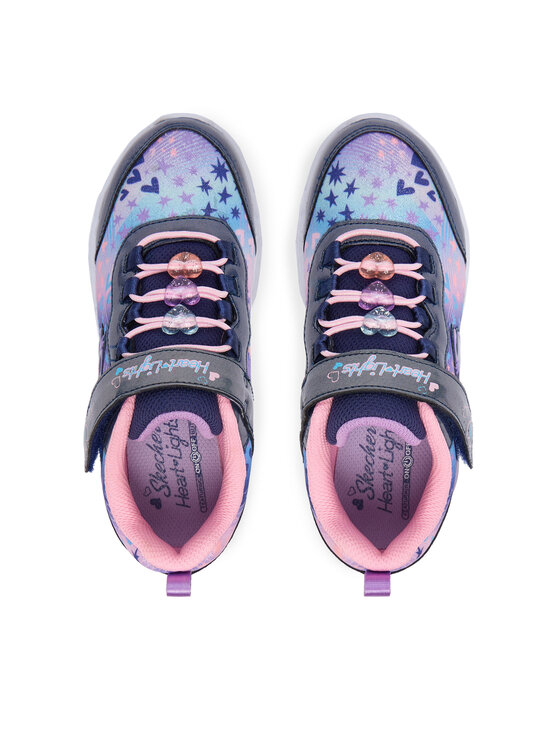 Skechers Снікерcи Skechers Infinite Heart Lights 303261L/NVMT Фіолетовий