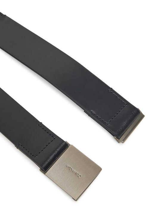 Calvin Klein Ženski pas Calvin Klein Logo Plaque Elasticated Belt 3.0 K60K612931 Črna