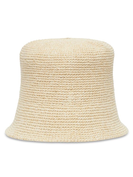 Calvin Klein Klobuk Calvin Klein Crochet Bucket LV04K5064G Bež